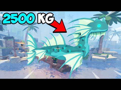 I Caught The New ANCIENT DEPTH SERPENT In Roblox Fisch!