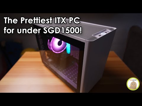 The Prettiest Budget ITX PC for under SGD1500! (ft. Iris, the AI PC Builder) (Ryzen 3600 + GTX1650)