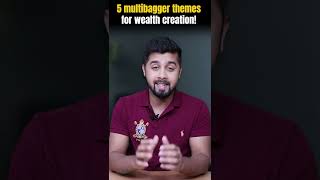 5 multibagger themes in India for next 10 years! #shorts