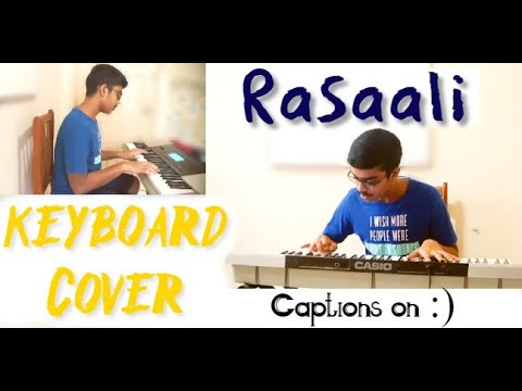 Rasaali Keyboard Cover (With EASY Chord Tutorial) | KJ Shreeman 😊