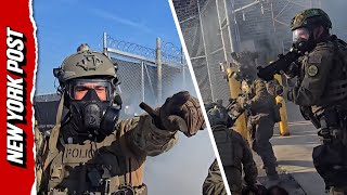 ‘Shame on You!’ Chants as Anti-ICE Protest Turns Chaotic in Illinois