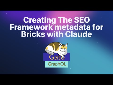 Automatically create The SEO Framework metadata for Bricks with Claude