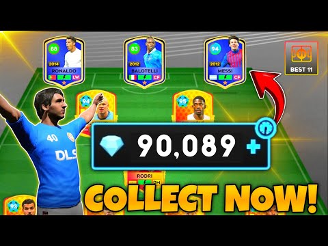 এই সহজ কৌশল দ্বারা FREE GEMS💎💎DLS25-এ ১৫ দিনে ফ্রিতে চ্যাম্পিয়ন প্লেয়ার্স! 