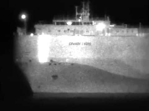 GSS   Thermal Img vs BRSHD 3500 night vision camera   Ship 6,4 km 4 480