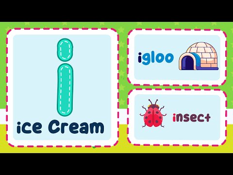 "Letter I Song for Kids 🎵 (Lowercase) | Fun ABC Phonics & Learning Video!"