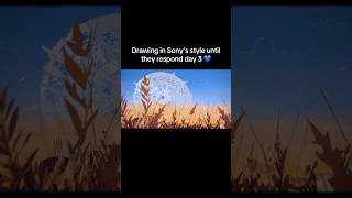 Drawing in ​⁠​⁠@SonyAnimation style day 3 💙 #art #digitalpainting #artprogress #backgroundart