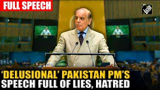 Full Speech: ‘Delusional’ Pakistan PM Shehbaz Sharif’s remarks at UNGA is full of lies, hatred