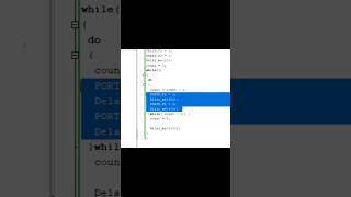 Do-while loop tutorial in MikroC. #electronics #coding #arduino #technology