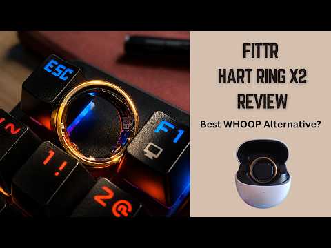 Fittr Hart Ring X2 Review: WHOOP Alternative? | Best Smart Health Ring Without Subscription!