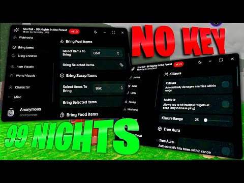 🚀99 Nights In The Forest Script No Key! | Starfall