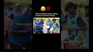 When Your Manager Says ‘One More Task’ 😅 | IT Employee Struggles | #shorts #funny #memes #viral