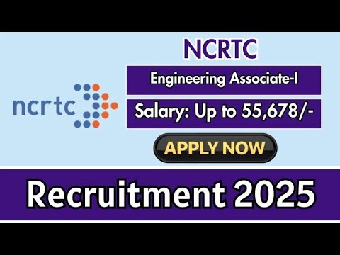 NCRTC recruitment 2025 |NCRTC bharti all details in hindi #ncrtc #ntrc #ntpc