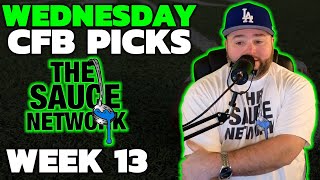 Wednesday College Football Picks - Week 13 with Kyle Kirms