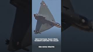 IAF Tejas Jet Crash: New Crystal-Clear Footage Shows Final Moments Before Tragedy