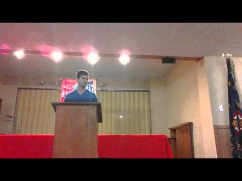 Ice Breaker Speech: Toastmasters