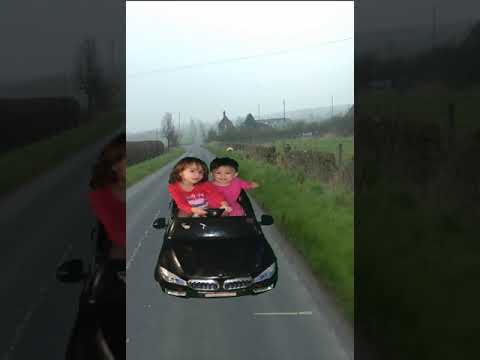 Matilda and William off for a drive