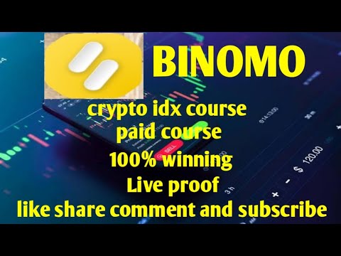 Binomo crypto idx full course | paid course | lifetime profit | TRADER CALAMITY ❤️