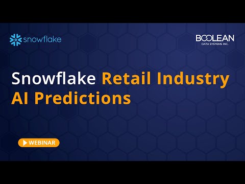 Webinar: Snowflake Retail Industry AI Accelerator