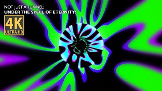 ✔️Abstract Neon Background Video Smooth VJ LOOPS Tunnel in 4K