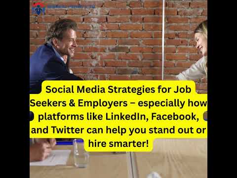 Social Media Strategies for Job Seekers & Employers | #JobSearchTips#saaboufirstltd