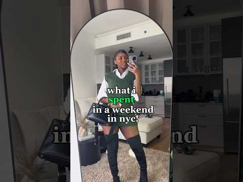 What I spent in a weekend in #nyc #nycvlog #whatispentinaday #dayinmylife #brunch