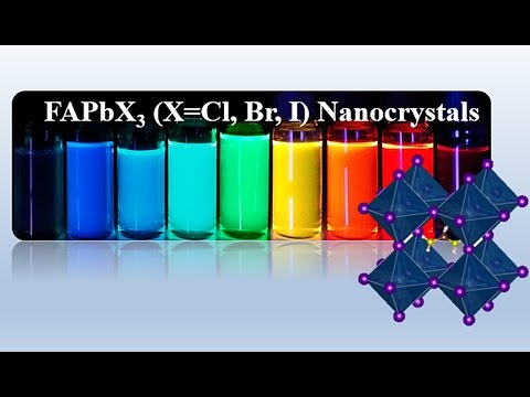 Formamidinium Lead-halide Perovskite Nanocrystals synthesis