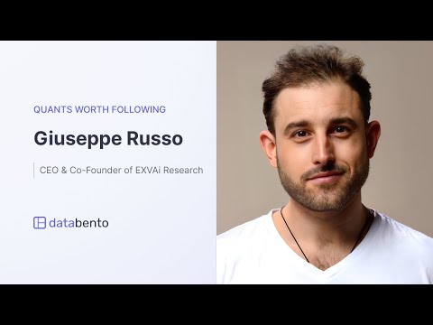 Quants worth following: Giuseppe Russo, CEO and Co-founder of EXVAi Research