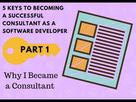 5 keys to becoming a successful consultant part 1