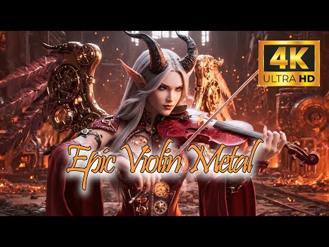 Violin-Infused Rock Instrumental for Epic Gaming Adventures - Epic Violin Metal