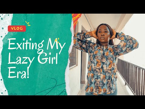 GEN Z LIVING | Exiting My Lazy Girl Era