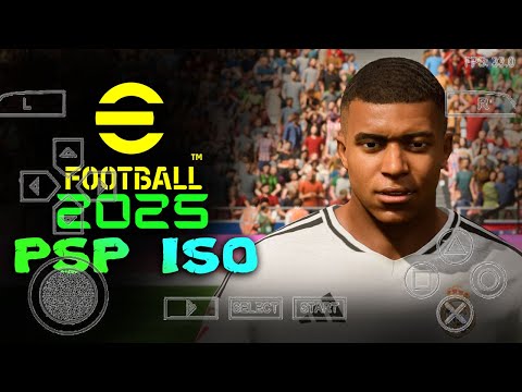 eFootball PES 2025 PPSSPP | Latest Update Best graphics #eFootballPES2025 #SoccerGames #bestpspgames