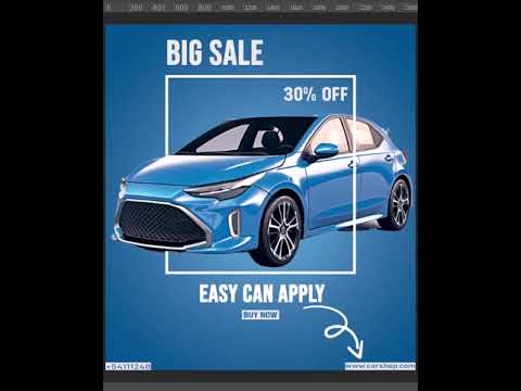 car poster design  #graphicdesigne #photoshoptutorial