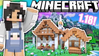 💙 A 1.18 Adventure! Minecraft Caves and Cliffs