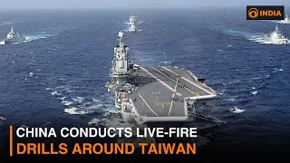 China conducts live-fire drills around Taiwan & more news | DD India Live
