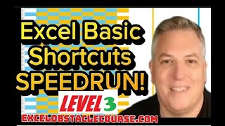 Excel Back to Basics Challenge: LEVEL 3! Speedrun It!