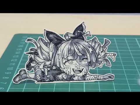 Ollie Gets Icecream'd - Cutout Animation