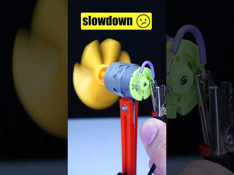 Operation of a DC Motor Brake  #diyrobotics #fun_diy #electrowiz