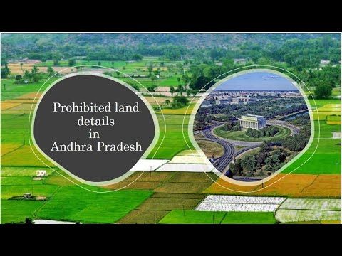 Prohibited properties in AP #andhrapradesh #realestate