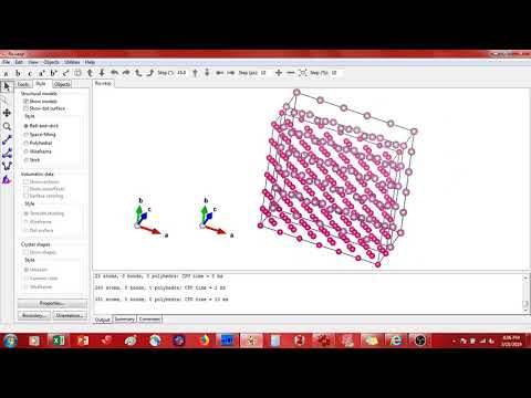 Make a heterostructure or interface using Vesta - pt. 2