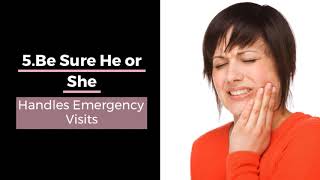 Top Tips For Choosing The Right Dentist