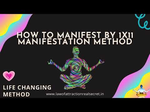 1x11 MANIFESTATION METHOD | WHY YOU FAIL | AFFIRMATION | EXAMPLE #Shorts