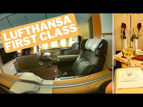 Incredible Lufthansa FIRST Class 747-8 Flight Review
