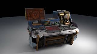 Showreel 2025 || Prop Modeling | Scifi Control Desk