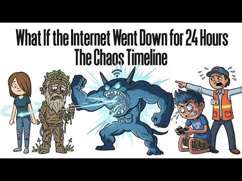 What If the Internet Went Down for 24 Hours? (The Chaos Timeline)