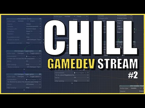 Relaxing indie game dev stream
