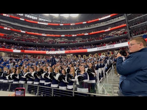 BYU Fight Song at the Big 12 Title Game vs Texas Tech