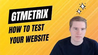 How to test your website speed with GTmetrix