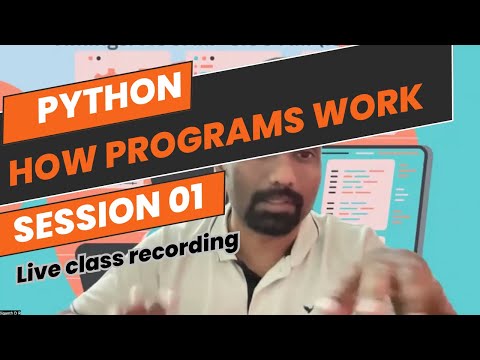 Python | session 01 | Computer programs