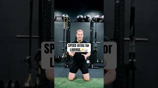 SPEED drills for LIBEROS🏐🚨 #sportsspecifictraining #volleyball #speedtraining #athletetraining