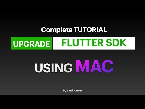 Update Flutter SDK To The Latest Version